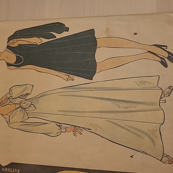 1973 McCalls 3923 " Pounds Thinner Pattern" Misses Dresses and Jacket - Picture 6 of 12